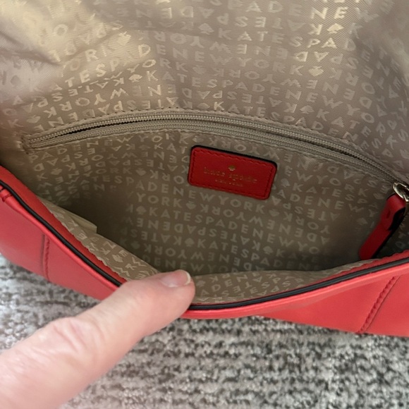 KATE SPADE Crossbody Bag Coral Color - Picture 4 of 13
